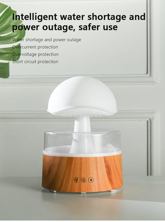 Rain Cloud Humidifier Aromatherapy Machine, Air Humidifier and Ultrasonic Aroma Diffuser