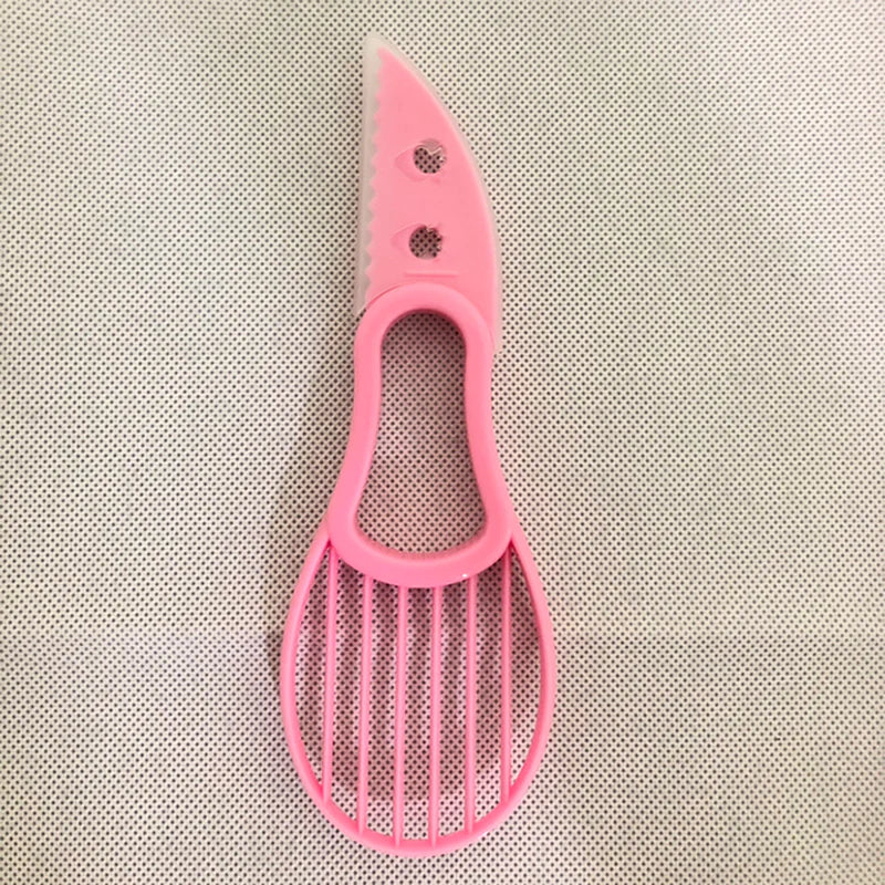 3 in 1 Avocado Slicer Shea Corer Butter Fruit Peeler