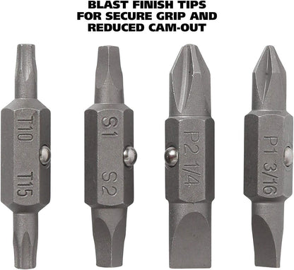 Greatneck SD11RC 11 in 1 Screwdriver and Nut Driver Set