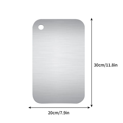 Stainless Steel Chopping Board - Premium Kitchen Accessory and Ideal Holiday Gift