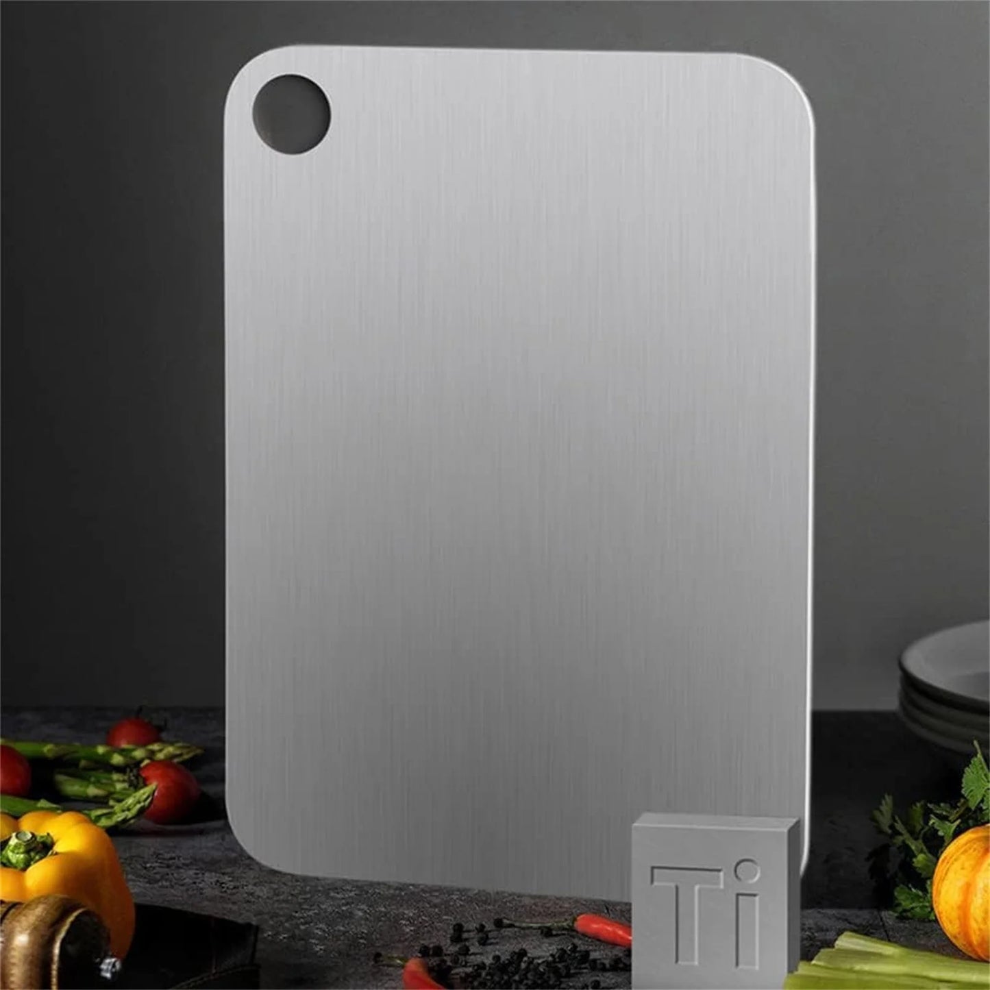 Stainless Steel Chopping Board - Premium Kitchen Accessory and Ideal Holiday Gift