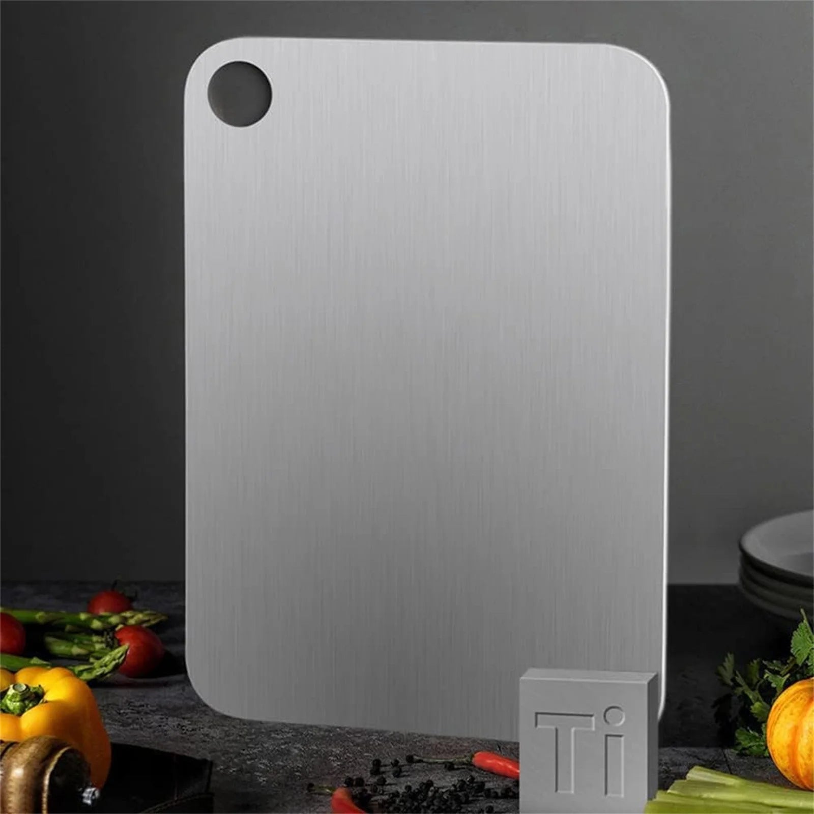 Stainless Steel Chopping Board - Premium Kitchen Accessory and Ideal Holiday Gift