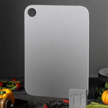 Stainless Steel Chopping Board - Premium Kitchen Accessory and Ideal Holiday Gift