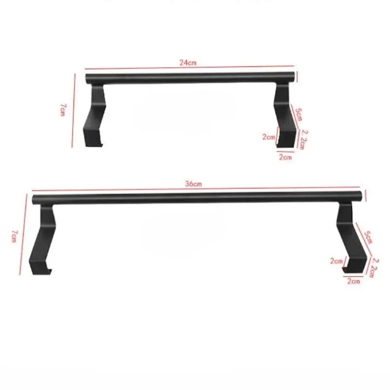 Cabinet Towel Rack Storage Organizer