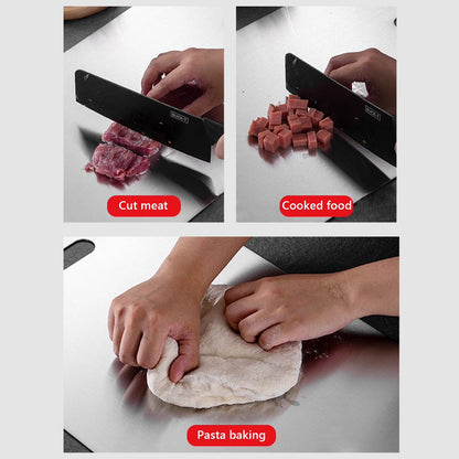 Stainless Steel Chopping Board - Premium Kitchen Accessory and Ideal Holiday Gift