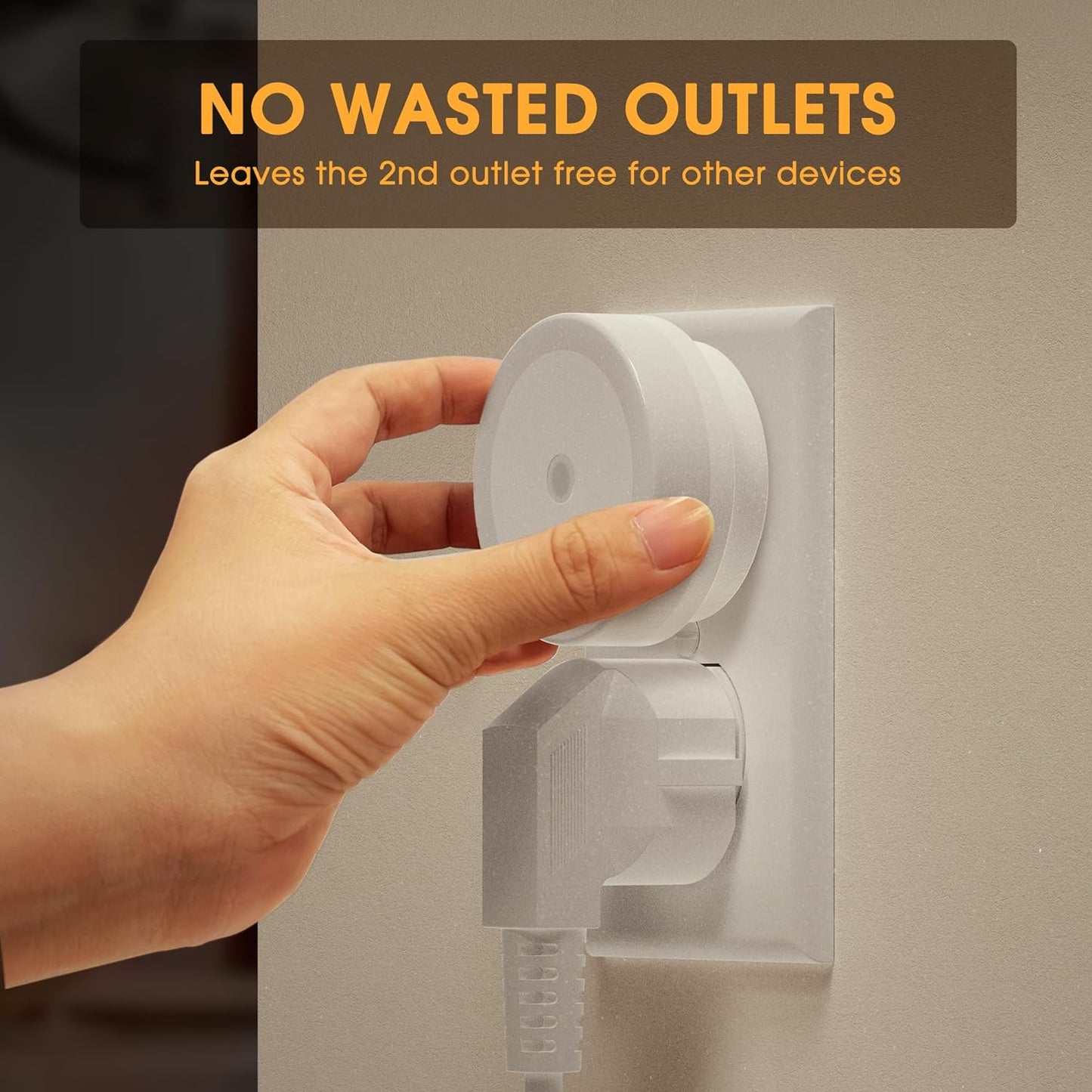 LED Baby Night Lights Plug into Wall [4 Pack] Light Sensors 
