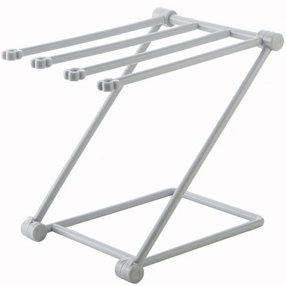 Foldable Dishcloth Shelf - Kitchen Accessory Organizer