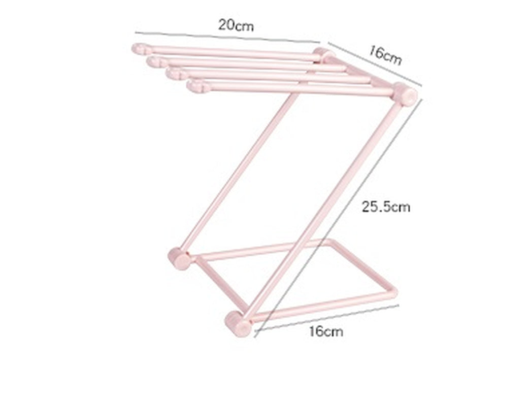 Foldable Dishcloth Shelf - Kitchen Accessory Organizer