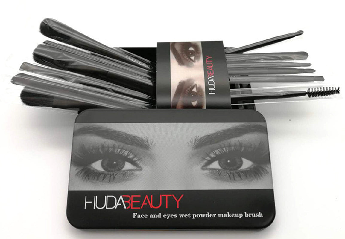 12 Makeup Brush Sets Iron Box Makeup Tools Makeup Tools