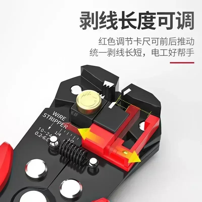 Wire Stripper Tools Multitool Pliers YES-1R Automatic 5 In1 Stripping Cutter