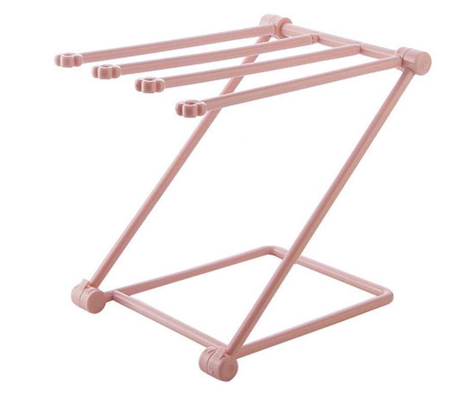 Foldable Dishcloth Shelf - Kitchen Accessory Organizer