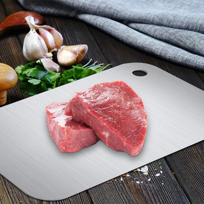 Stainless Steel Chopping Board - Premium Kitchen Accessory and Ideal Holiday Gift