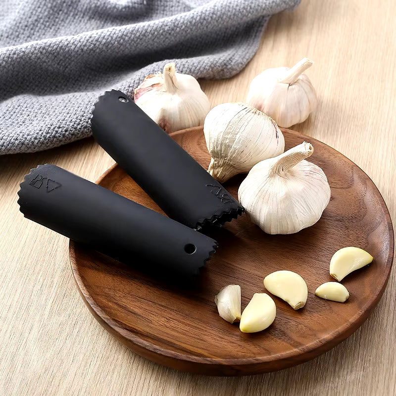 Silicone Manual Garlic Peeler - Innovative Kitchen Tool and Accessory