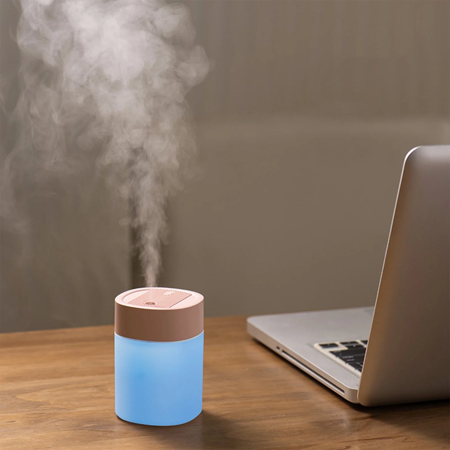 USB Humidifier with Light ,Smart Cool Mist Air Humidifier