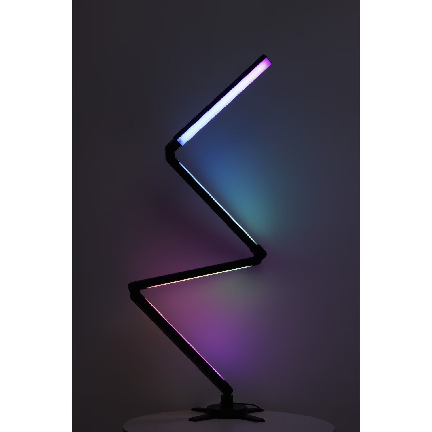 Bendable RGB Corner Light Bar - 56 Inch LED Floor Lamp, Music Reactive